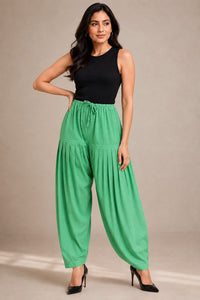 Mint Green Cotton Salwar Pant